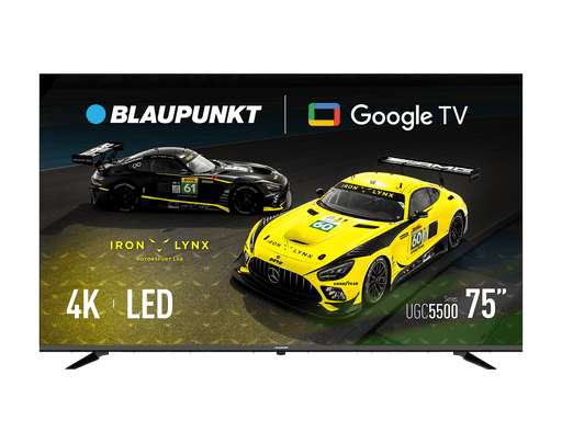 Blaupunkt 75UGC5500S 75" 4K UHD Google TV - front view