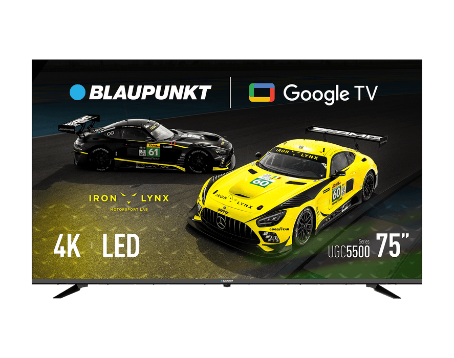Blaupunkt 75UGC5500S 75" 4K UHD Google TV - front view