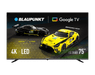 Blaupunkt 75UGC5500S 75" 4K UHD Google TV - front view