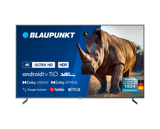 Blaupunkt 85UBC8000D 85" 4K UHD Android 11 Smart TV - front view