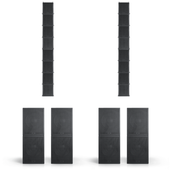 NEXT Audiocom MOKA Large System, Black