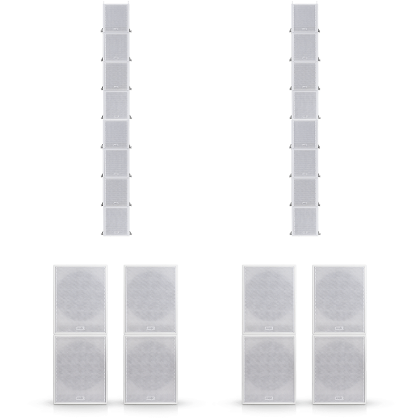 NEXT Audiocom MOKA Large System, White