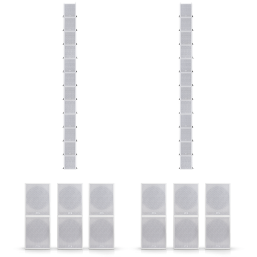 NEXT Audiocom MOKA Giant System, White