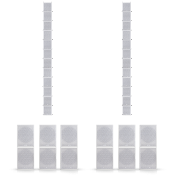 NEXT Audiocom MOKA Giant System, White