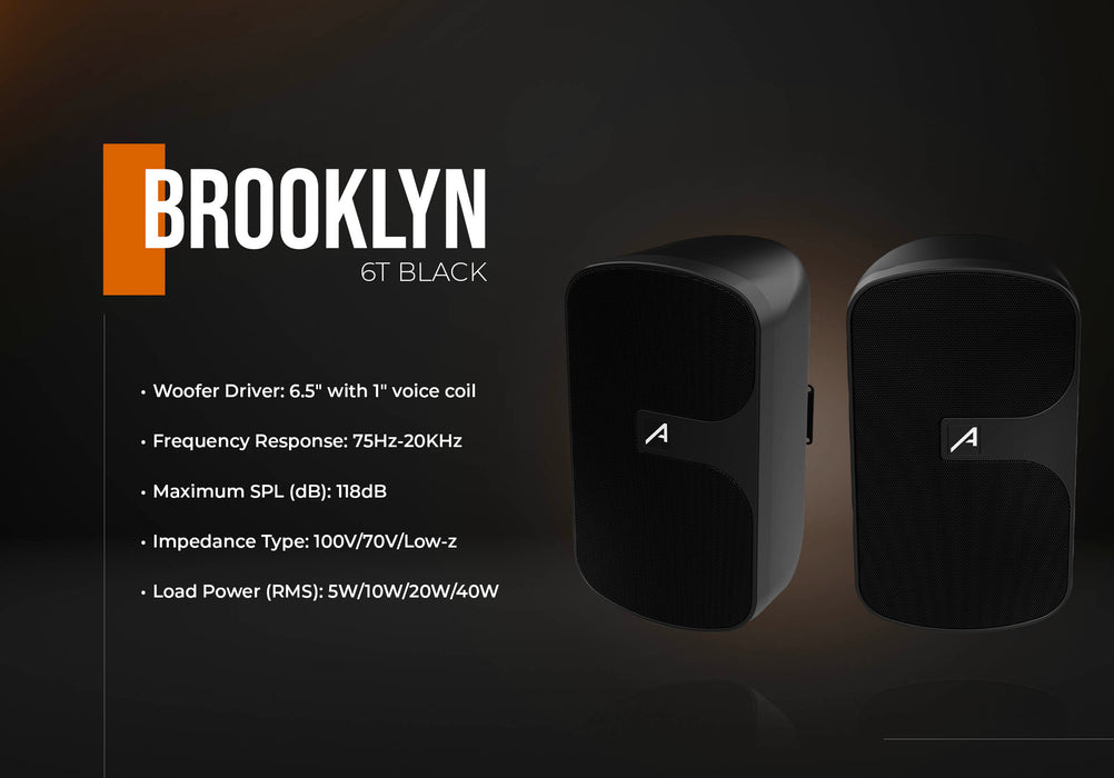 Brooklyn 6T BK Black