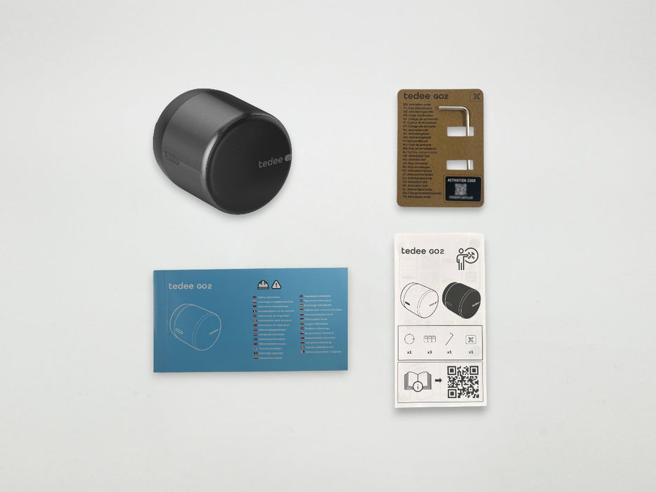 Tedee GO2 | Black Aluminum