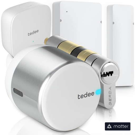 Tedee GO2 Door Sensor Cylinder Bridge Bundle