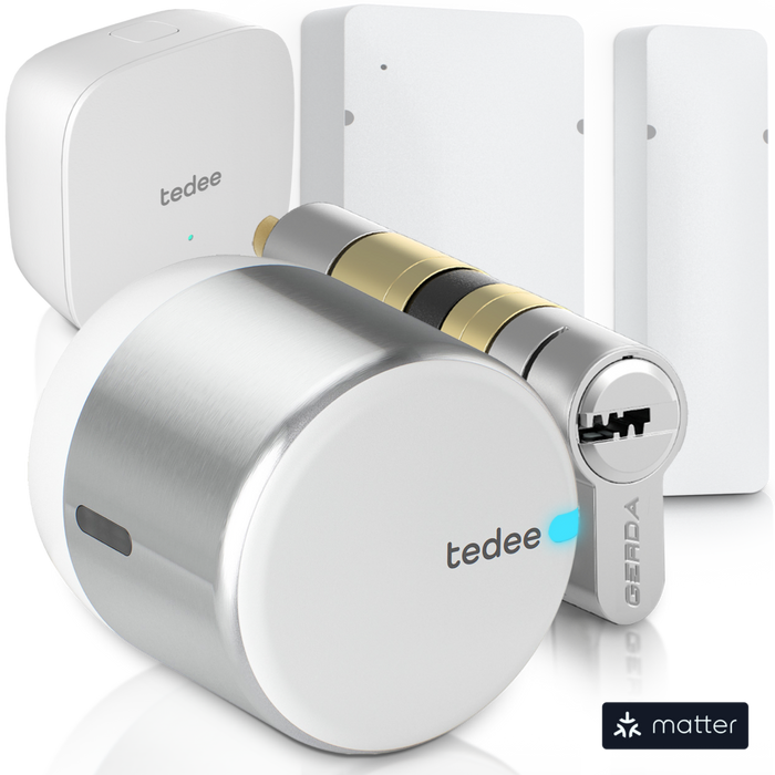 Tedee GO2 Door Sensor Cylinder Bridge Bundle