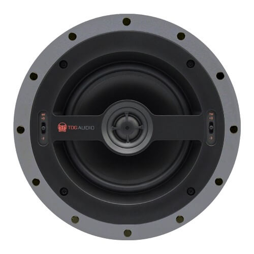 TDG Audio NFC-61STT 6 ½" No Flange Ceiling Stereo Tweeter Technology