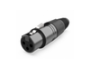 Audibax Silver Black Connector XLR Female 10154451 product image