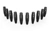 Audibax Silver Black Connector 10 x XLR Female 10154454 product image