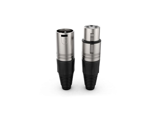 Audibax Silver Connector XLR Male + XLR Female 10154447 product image