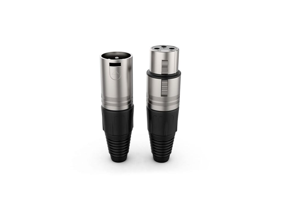 Audibax Silver Connector XLR Male + XLR Female 10154447 product image
