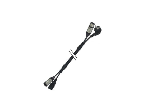 Audibax XLR Male XLR Female + 220v Socket 15m Black 10101656 product image