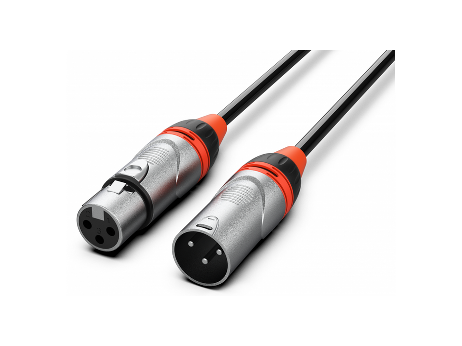 Audibax Pro XLR Male XLR Female 3m Black 10145059 product image