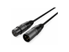 Audibax Silver Black XLR Male XLR Female 5m Black 10154409 product image