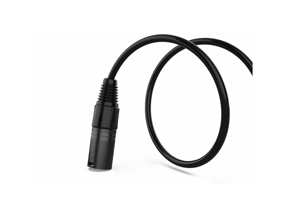 Audibax Silver Black XLR Male XLR Female 0,5m Black 10154405 product image