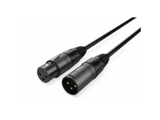 Audibax Silver Black XLR Male XLR Female 1,5m Black 10154407 product image