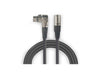Audibax Silver XLR Male XLR Female Angled 0,5m Black 10144999 product image