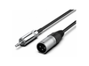 Audibax Silver XLR Male Stereo Minijack 1,5m Black 10145068 product image