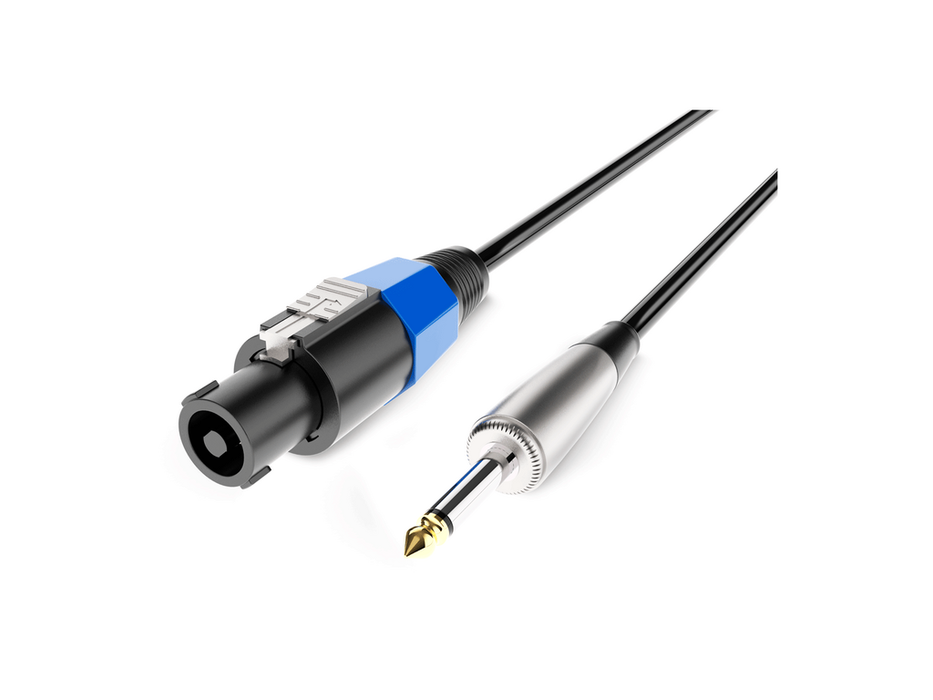 Audibax Power Amp Speakon Mono Jack 1,5m Black 10145107 product image