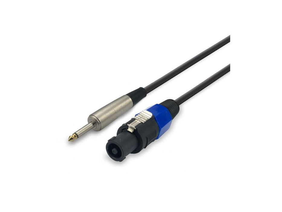 Audibax Silver Speakon Mono Jack 8m Black 10145148 product image