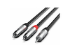 Audibax Pro Stereo Minijack 2 x RCA 1,5m Black 10145103 product image