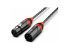 Audibax Pro Black 3 Pins XLR Male XLR Female 1m Black 10112842 product image