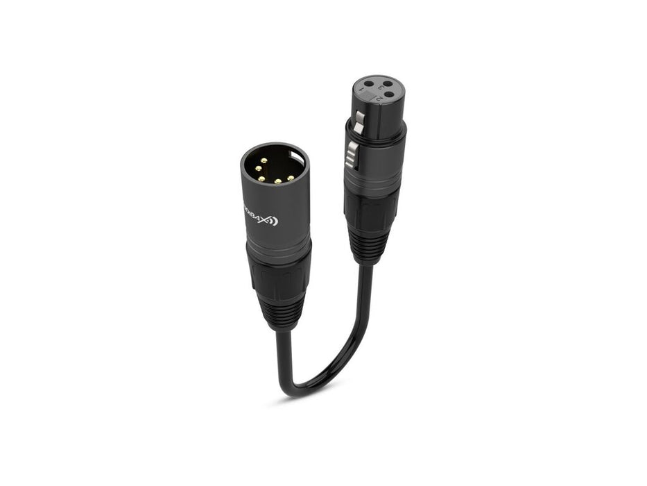 Audibax XLR Male 5 Pins to XLR Female 3 Pins 10cm product image
