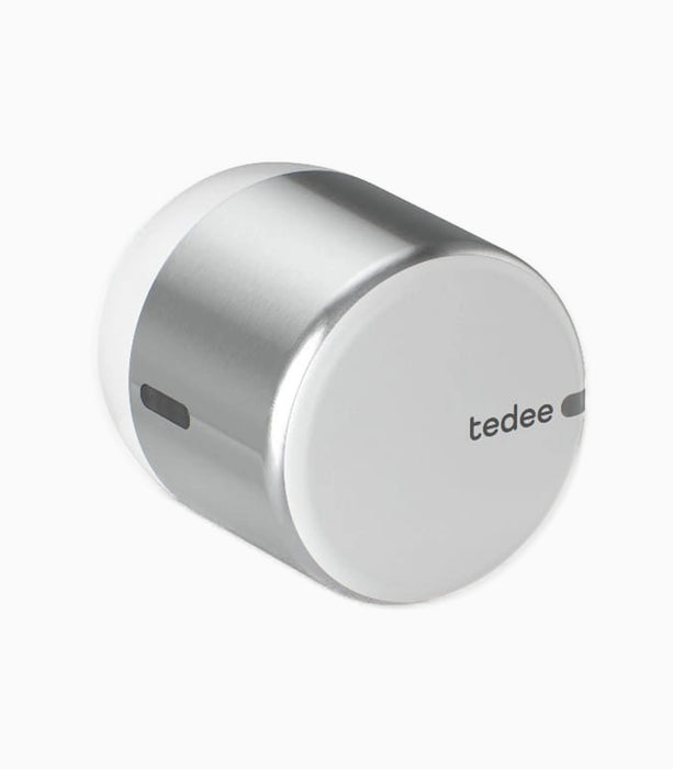 Tedee GO Smart Lock Silver and White