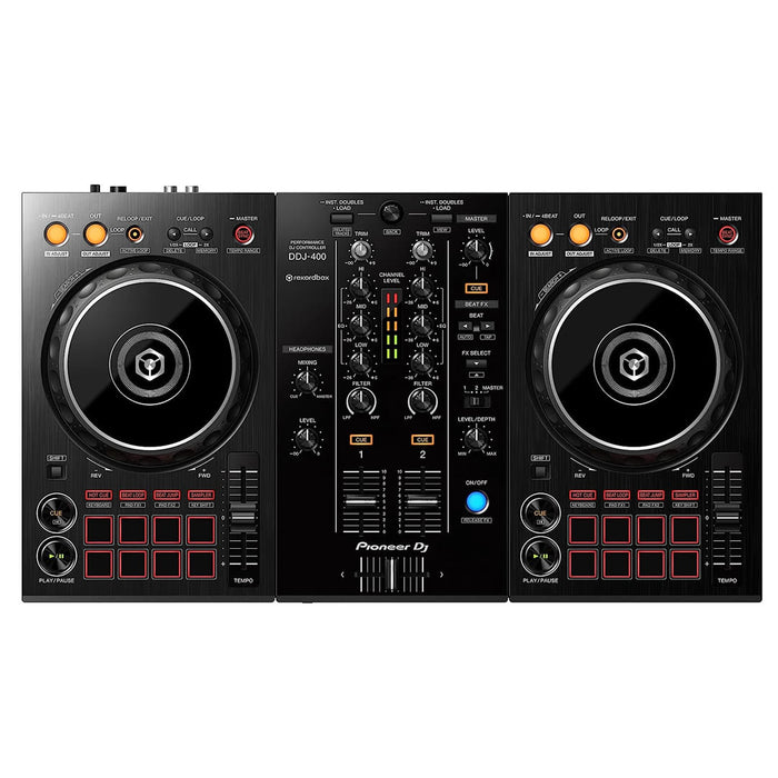 DDJ-400 – 2-channel DJ controller for rekordbox dj