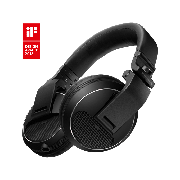 HDJ-X5 Over-ear DJ headphones (black)