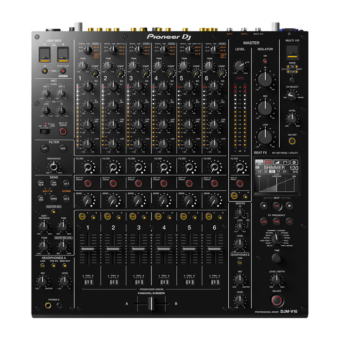 DJM-V10 Creative style 6-channel professional DJ mixer